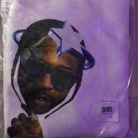 Pop smoke x vlone halo hoodie